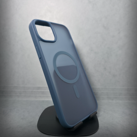 Iphone 15 Plus - Husa pentru iPhone 15 Plus - Gri Matte - MagSafe Inel Magnetic