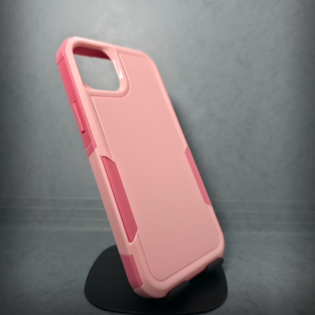 Iphone 15 Plus - Husa pentru iPhone 15 Plus - Roz - Carcasa din 2 Bucati Conectate