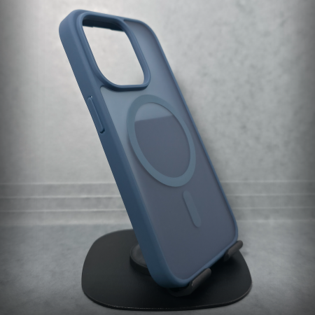 Iphone 15 Pro - Husa pentru iPhone 15 Pro - Gri Matte - MagSafe Inel Magnetic