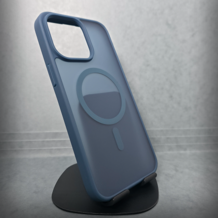 Iphone 15 Pro Max - Husa pentru iPhone 15 Pro Max - Gri Matte - MagSafe Inel Magnetic
