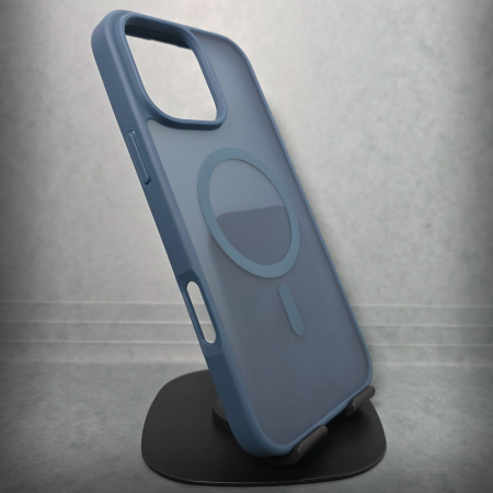 Iphone 16 Pro Max - Husa pentru iPhone 16 Pro Max - Gri Matte - MagSafe Inel Magnetic