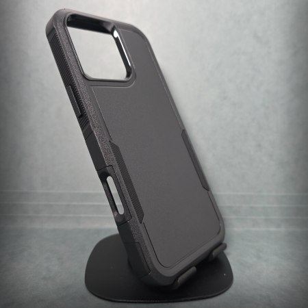Iphone 16 Pro Max - Husa pentru iPhone 16 Pro Max - Negru - Carcasa din 2 Bucati Conectate