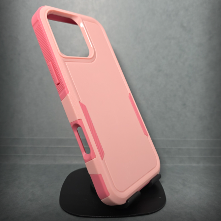 Iphone 16 Pro Max - Husa pentru iPhone 16 Pro Max - Roz - Carcasa din 2 Bucati Conectate