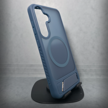 Samsung - Husa pentru Samsung Galaxy S25 Plus - Bluemarin Catifelat - MagSafe Inel Magnetic