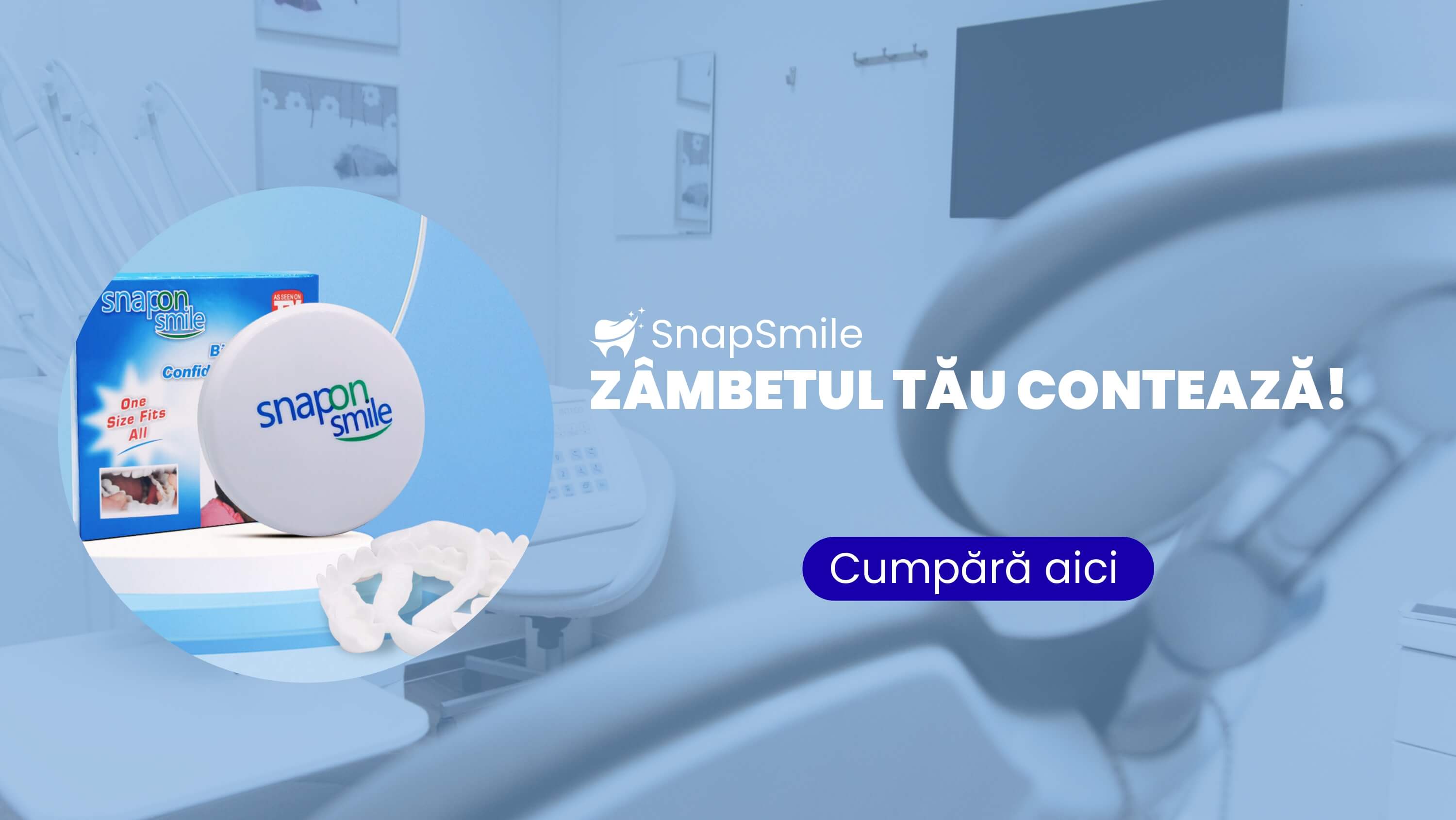 Aspect natural și discret – imită perfect dinții reali