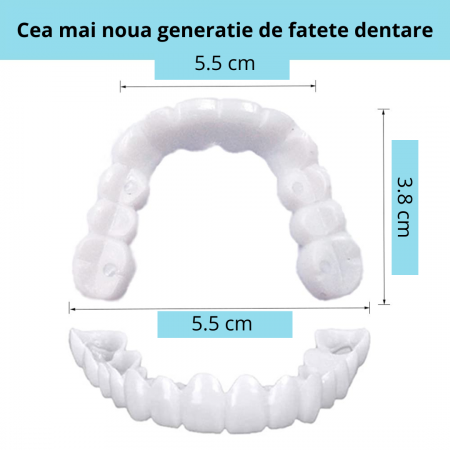 Fațete Dentare Cosmetice SnapSmile – Kit Complet pentru Zâmbet Alb Instant [6]
