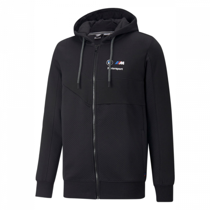 BMW Mms Hdd Sweat Jacket Cotton Black 535864-01 [1]
