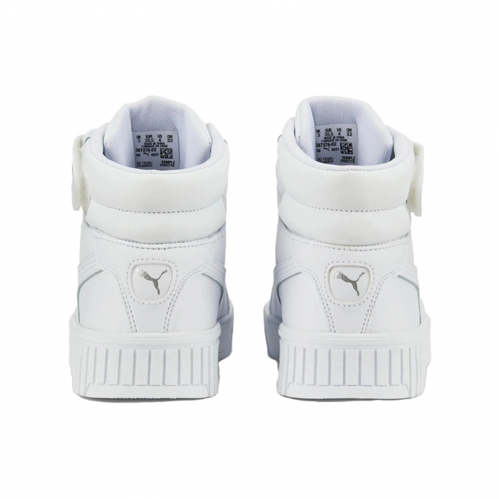 Carina 2.0 Mid Jr Puma White-Puma White- 387376-02 [4]