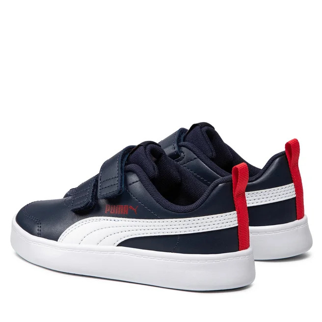 Courtflex v2 V PS Peacoat-High Risk Red 371543-01 [4]