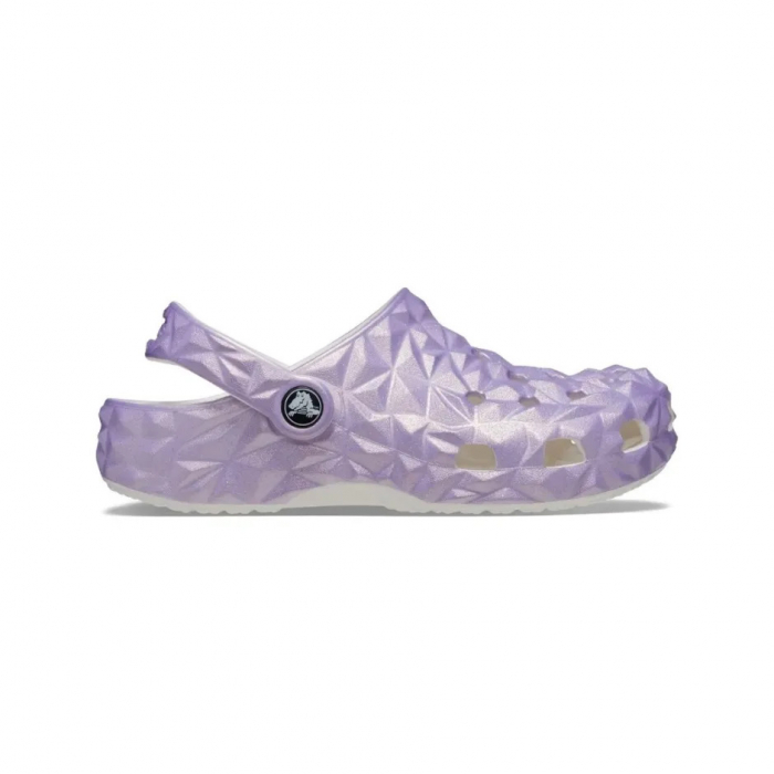 CROCS CLASSIC IRIDESCENT GEO CLOG KIDS 209693-100 [1]