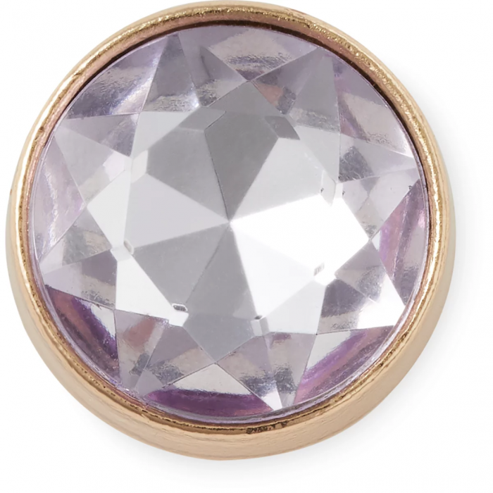 CROCS JIBBITZ / LAVENDER CIRCLE GEM 10011343 [1]