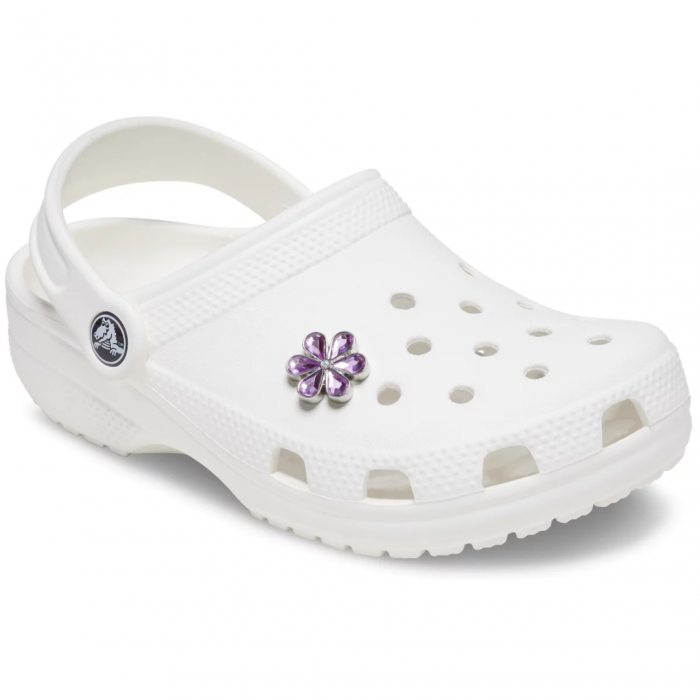 CROCS JIBBITZ / PURPLE BLINGED OUT DAISY 10012296 [3]