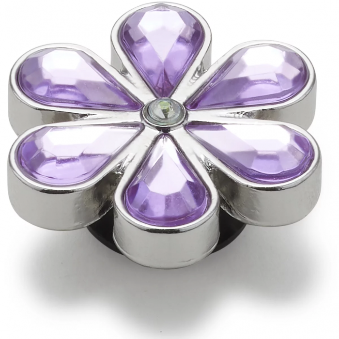 CROCS JIBBITZ / PURPLE BLINGED OUT DAISY 10012296 [2]