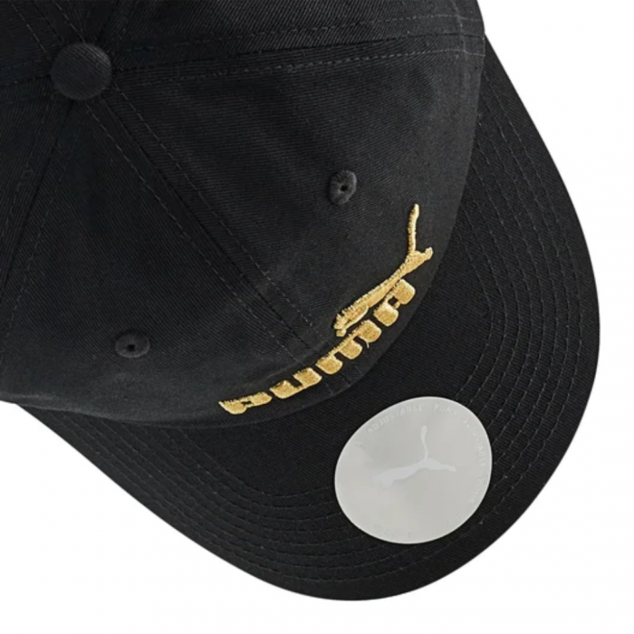 Ess Cap Puma Black-Gold-No 1 022416-74 [5]