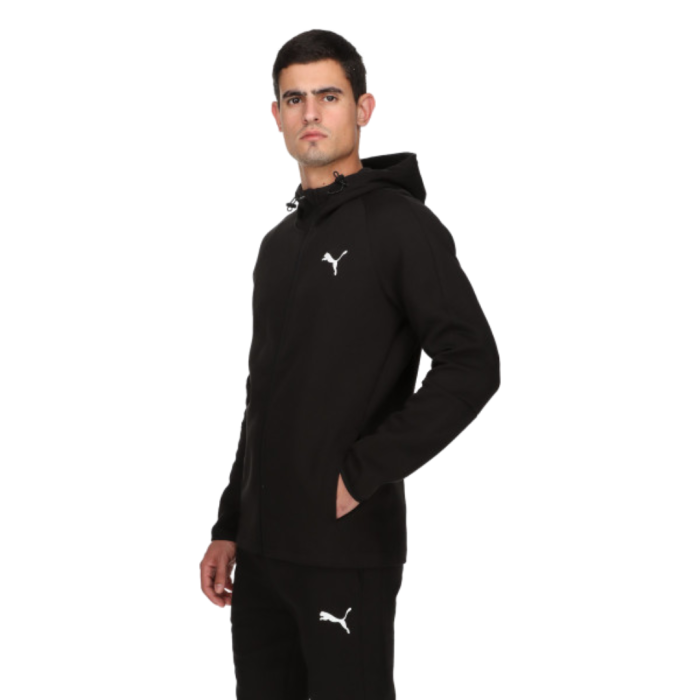EVOSTRIPE Core FZ Hoodie Puma Black 585812-01 [2]