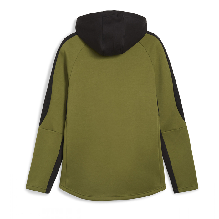 EVOSTRIPE Full-Zip Hoodie DK Olive Green 678995-33 [2]