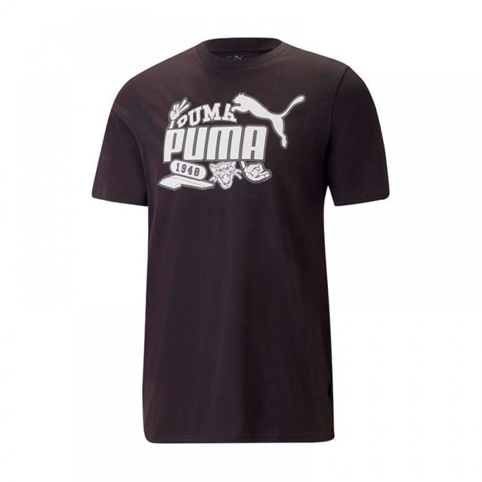 Graphics Icon Tee Puma Black 674476-01 [1]