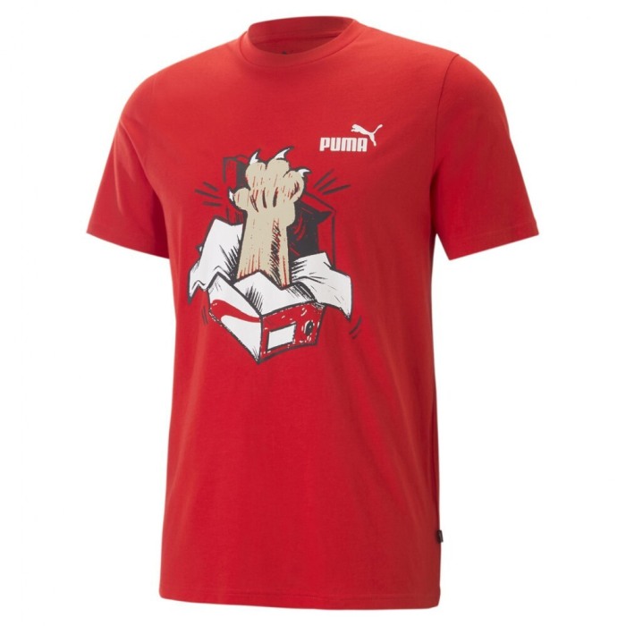 Graphics Sneaker Tee For All Time Red 674478-11 [1]