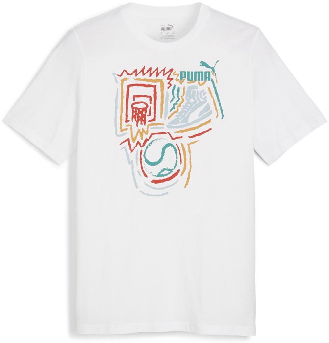 GRAPHICS Year of Sports Tee PUMA White 680176-02 [1]