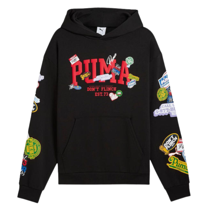 HooperHotline Pullover Hoodie PUMA Black 632827-02 [3]