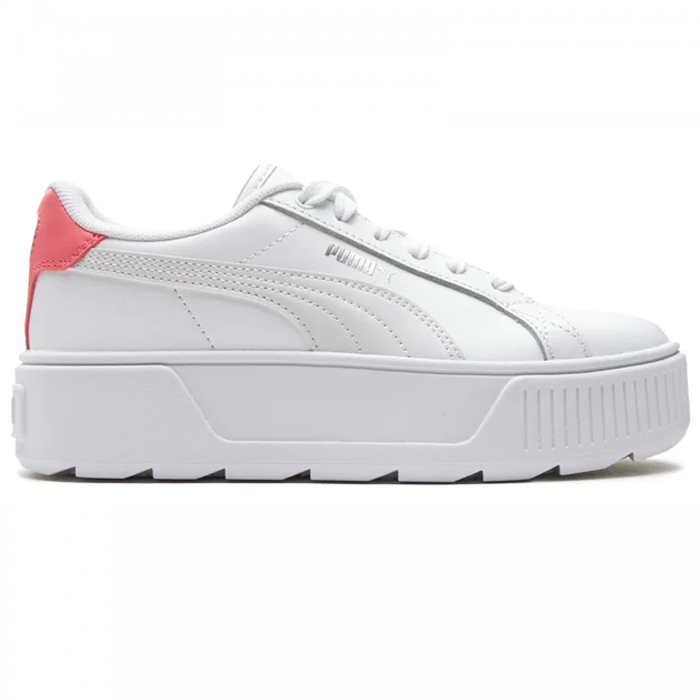 Karmen L Jr Puma White-Feather Gray-Love 387374-04 [1]