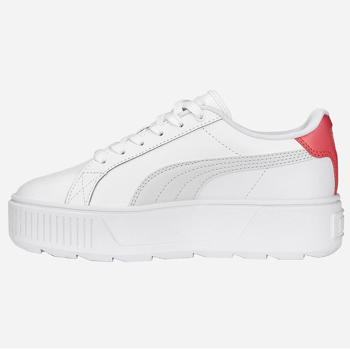 Karmen L Jr Puma White-Feather Gray-Love 387374-04 [2]