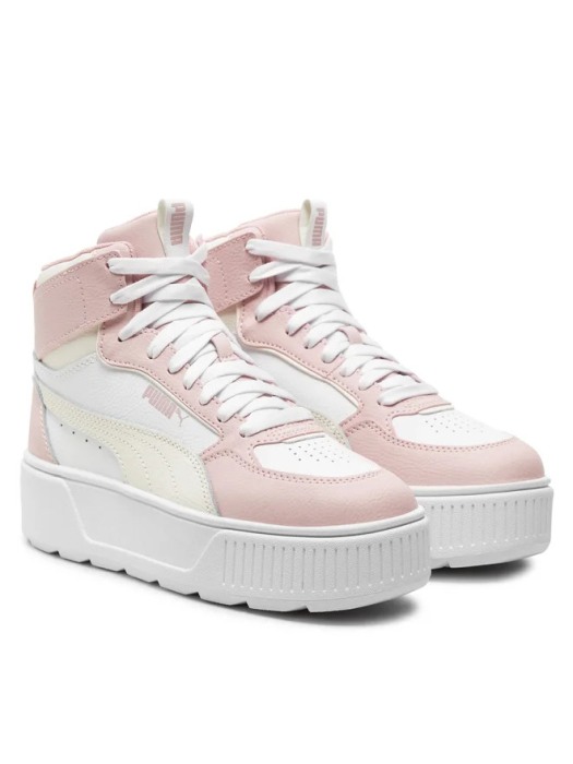 Karmen Rebelle Mid JR PUMA White-Warm Wh 388729-10 [3]