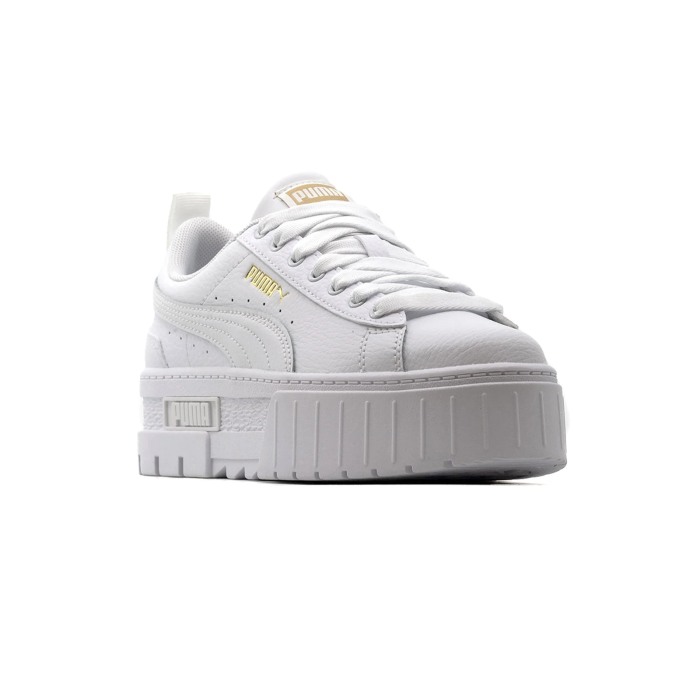 Mayze Lth Jr Puma White-Puma Team Gold 384527-01 [2]