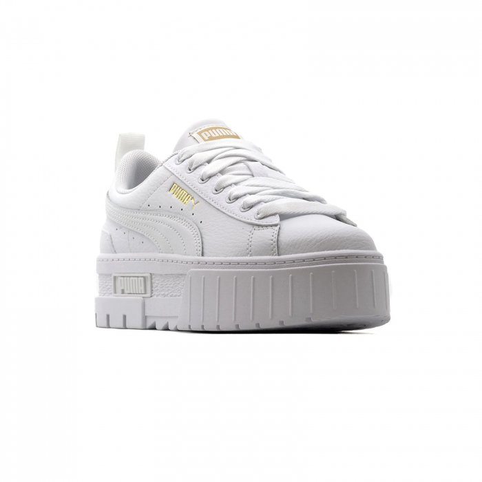 Mayze Lth Jr Puma White-Puma Team Gold 384527-01 [3]