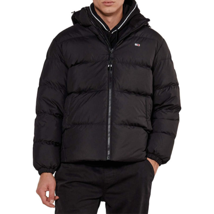 PIUMINO FULL ZIP CAPPUCCIO ESSENTIAL DM0DM19786-BDS [2]