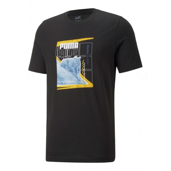 Puma Art Graphic Tee Puma Black 671770-01 [1]