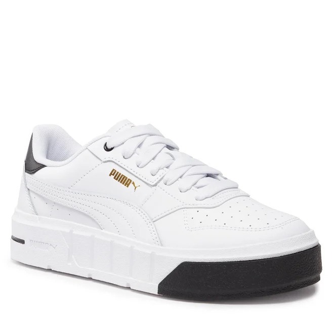 Puma Cali Court Lth Jr PUMA White-PUMA B 394384-01 [2]