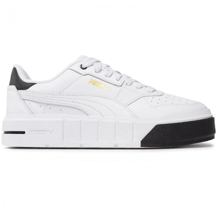 Puma Cali Court Lth Jr PUMA White-PUMA B 394384-01 [1]