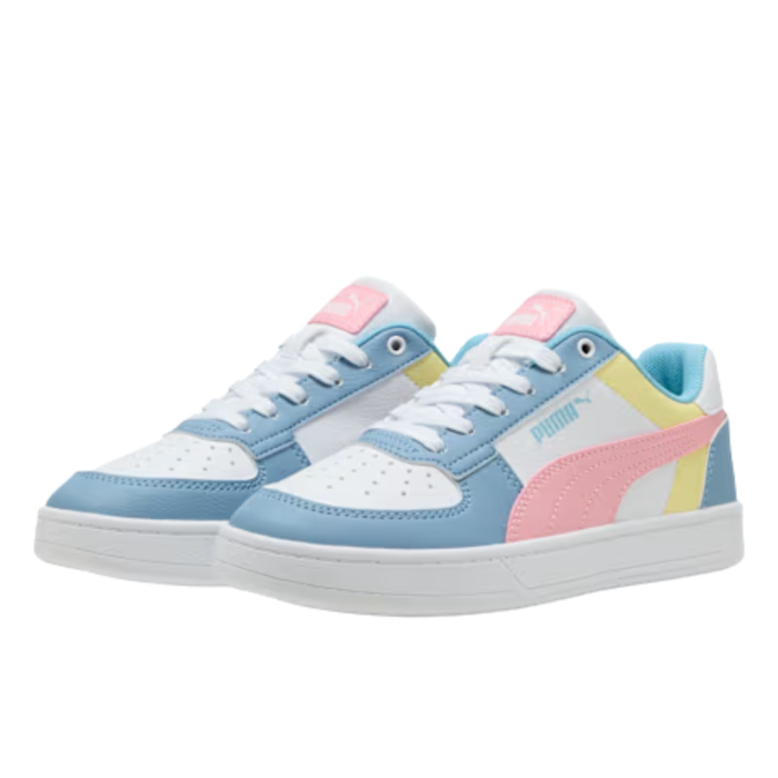 Puma Caven 2.0 Block Jr PUMA White-Pinks 394461-18 [4]