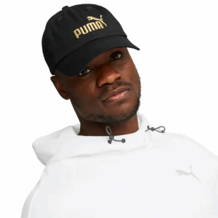 PUMA ESS No.1 BB Cap PUMA Black-Gold No1 024357-01 [3]