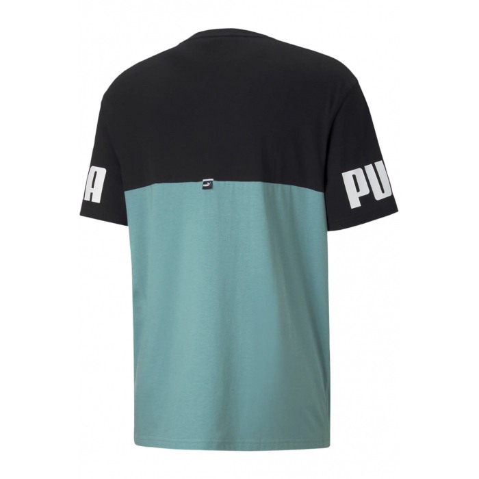 Puma Power Colorblock Tee Mineral Blue 847389-50 [2]