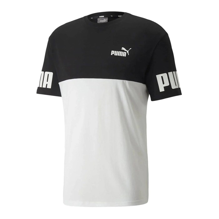 Puma Power Colorblock Tee Puma Black 847389-01 [1]