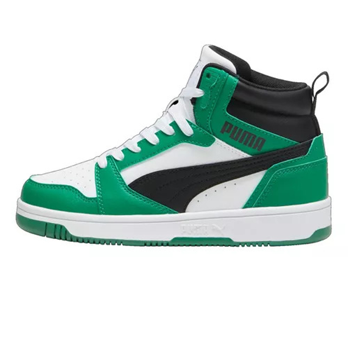 Puma Rebound V6 Mid Jr PUMA White-Archiv 393831-10 [2]
