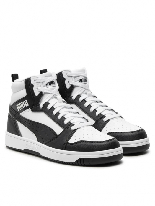 Puma Rebound V6 Mid Jr PUMA White-PUMA B 393831-01 [2]
