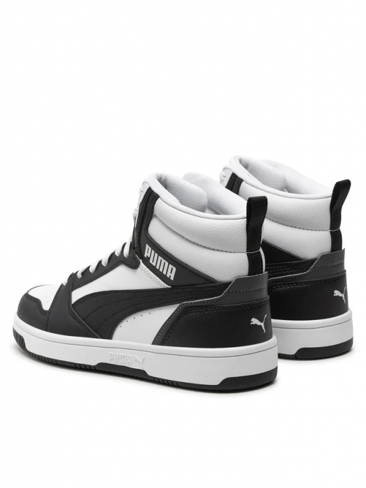 Puma Rebound V6 Mid Jr PUMA White-PUMA B 393831-01 [3]