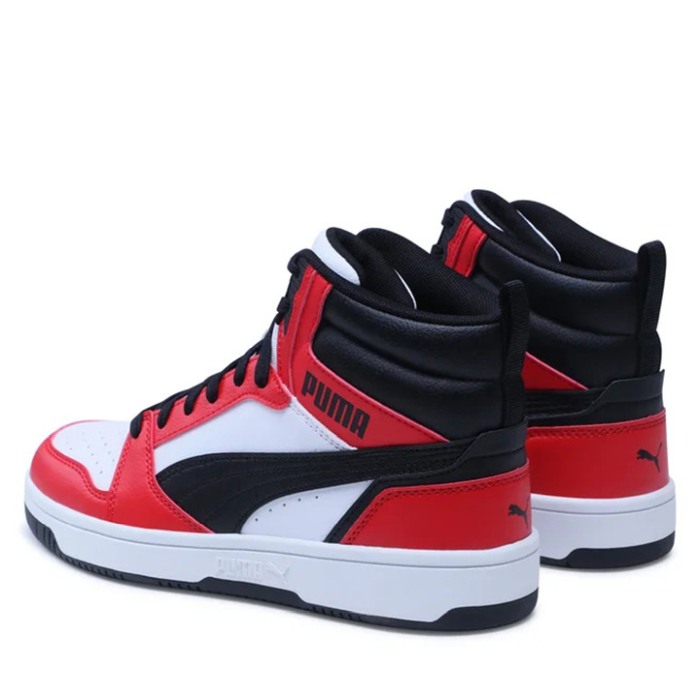 Puma Rebound V6 Mid Jr Puma White-Puma B 393831-03 [4]