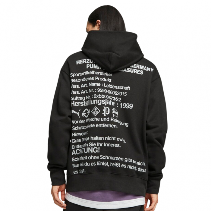 PUMA x PLEASURES Graphic Hoodie PUMA Bla 620879-01 [2]