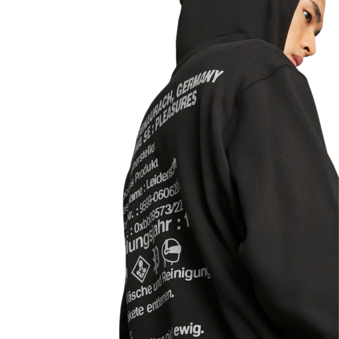PUMA x PLEASURES Graphic Hoodie PUMA Bla 620879-01 [4]