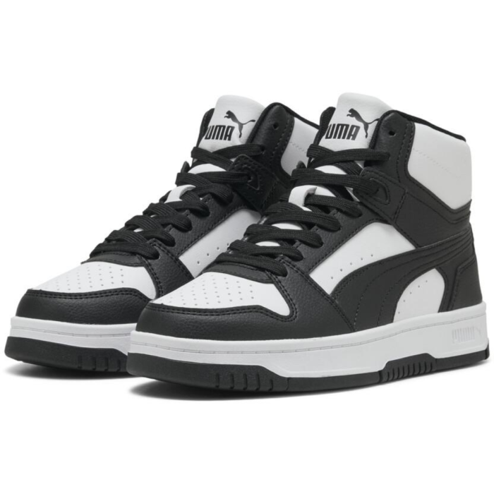 Rebound Slam Mid Jr PUMA White-PUMA Blac 408800-01 [4]