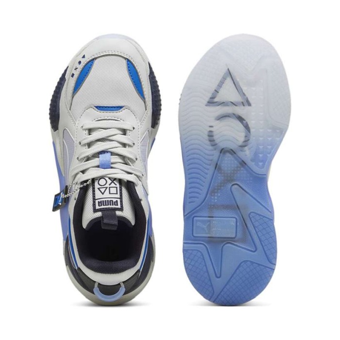 RS-X PLAYSTATION Jr Glacial Gray-Blue Sk 396657-01 [5]