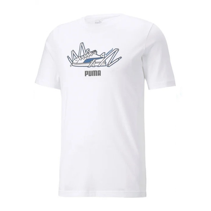 Sneaker Graphic Tee Puma White 671764-02 [1]