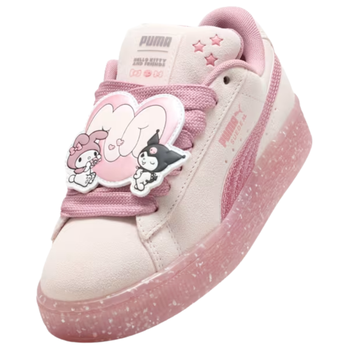 Suede XL HK&FR 2 Jr Jasmine Flower-Pinks 403392-01 [3]