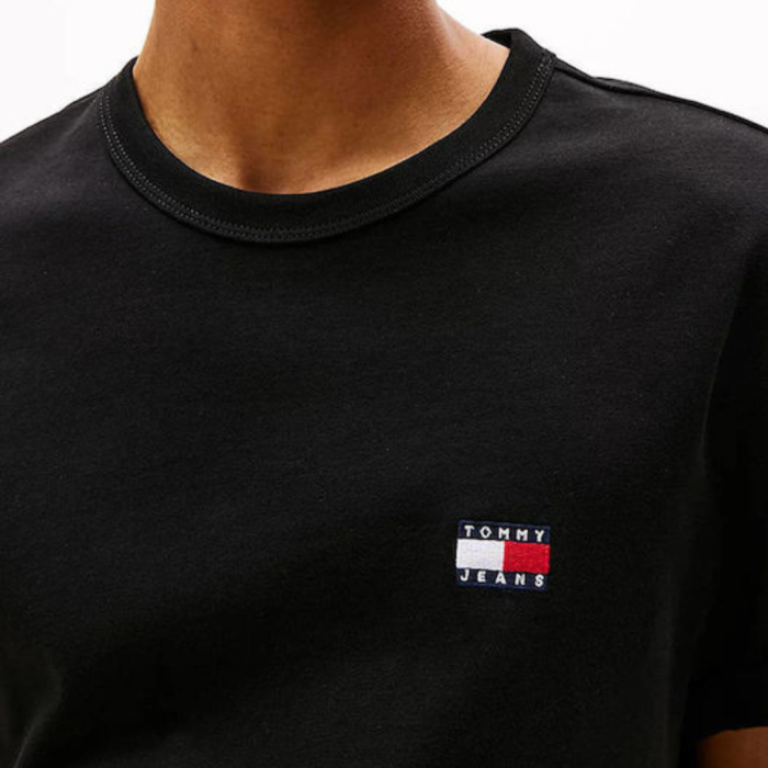 T-SHIRT MANICA CORTA COTONE BADGE DM0DM20322-BDS [2]