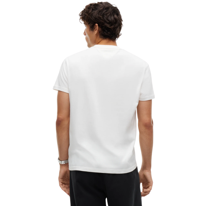 T-SHIRT MANICA CORTA COTONE SMALL LOGO FLAG DM0DM22504-YBH [3]