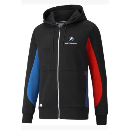 BMW Mms Full-Zip Hoodie Marina-Blueprint 531187-04 [0]